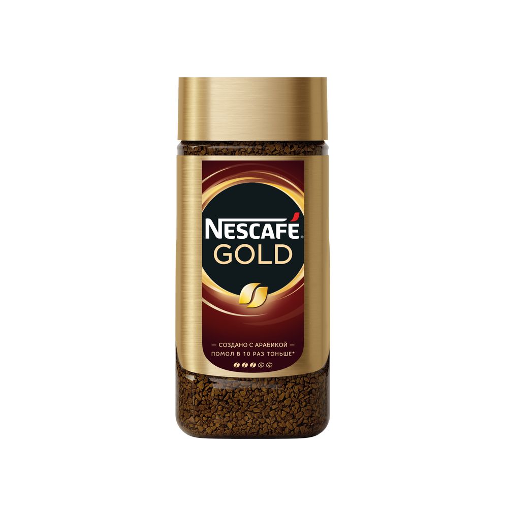 картинка Кофе Nescafe Gold / Нескафе Голд 190 г от магазина Roscafe