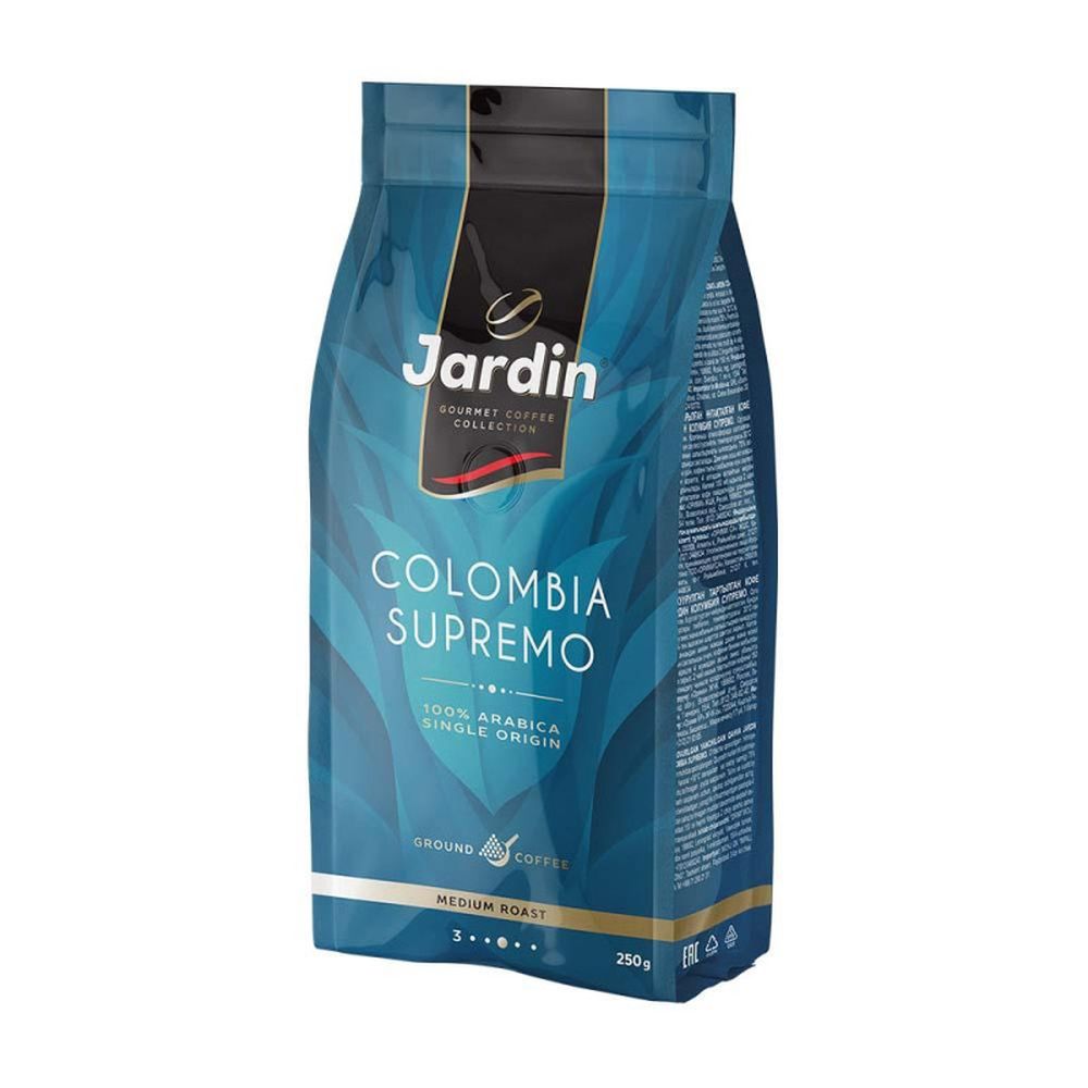 картинка Кофе молотый JARDIN Colombia Supremo 250 г / Жардин Колумбия Супремо от магазина Roscafe
