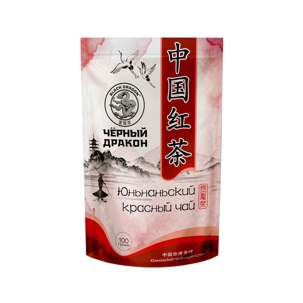 картинка Чай "Черный дракон" Красный юньнаньский от магазина Roscafe