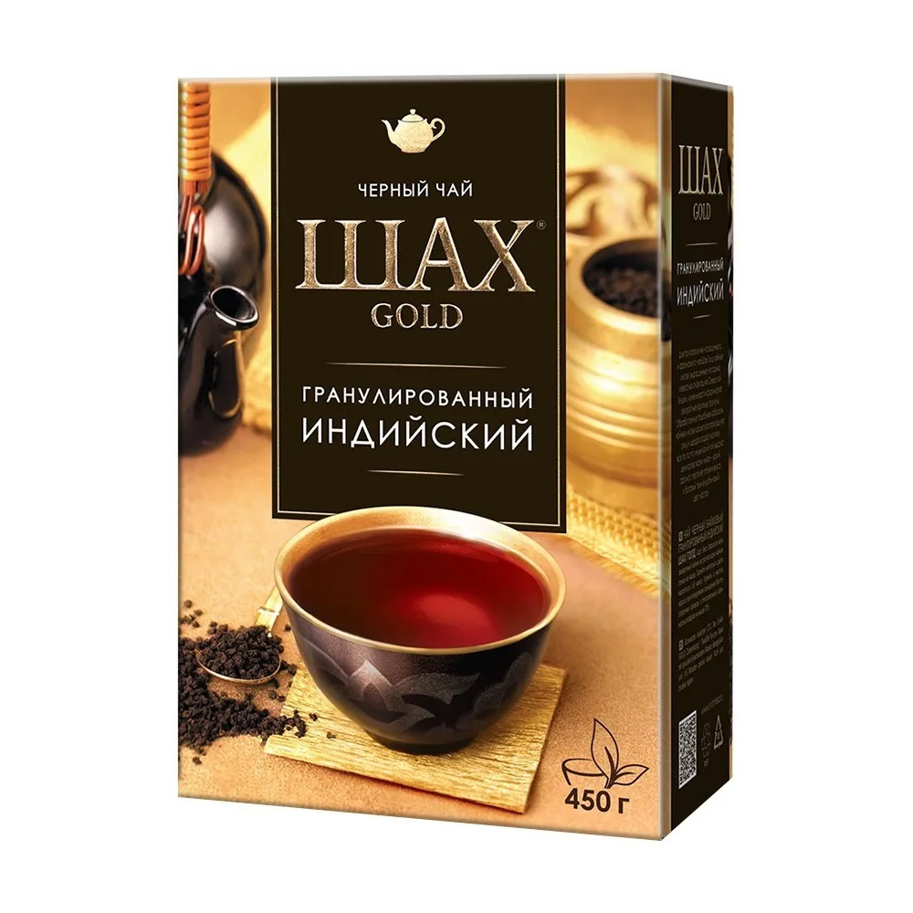картинка Черный Чай Шах Gold Индийский 450 г гранулированный от магазина Roscafe