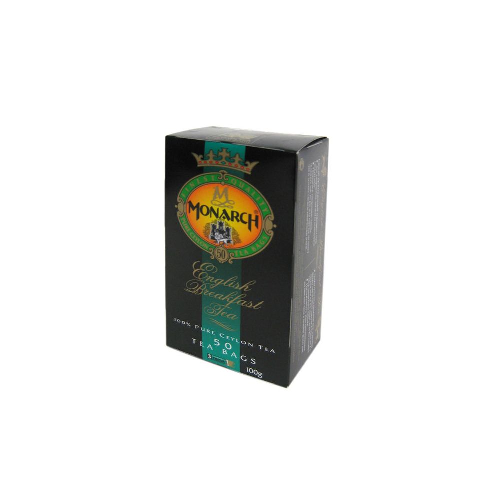 картинка Чай Monarch/ Монарх черный, 50 пакетиков от магазина Roscafe