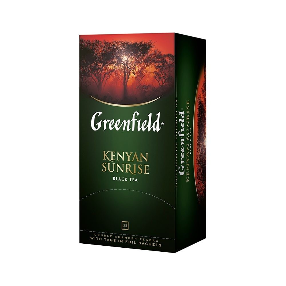 картинка Чай Greenfield  Kenyan Sunrise, 25 пакетиков от магазина Roscafe