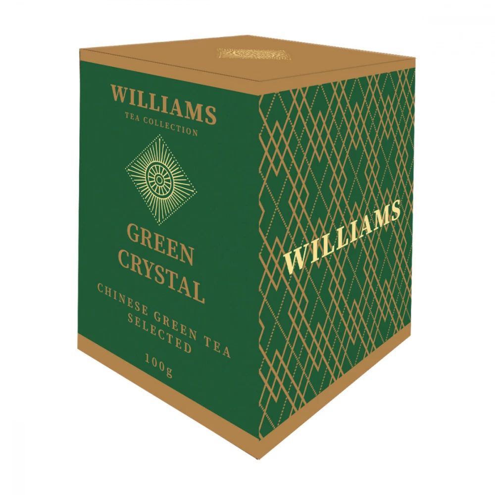 картинка Чай WILLIAMS "Green Crystal" 100 г от магазина Roscafe