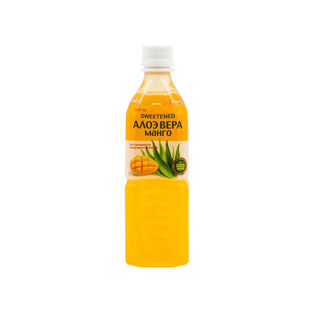 картинка напиток Алоэ с манго / Aloe Vera Mango 0,5 л от магазина Roscafe