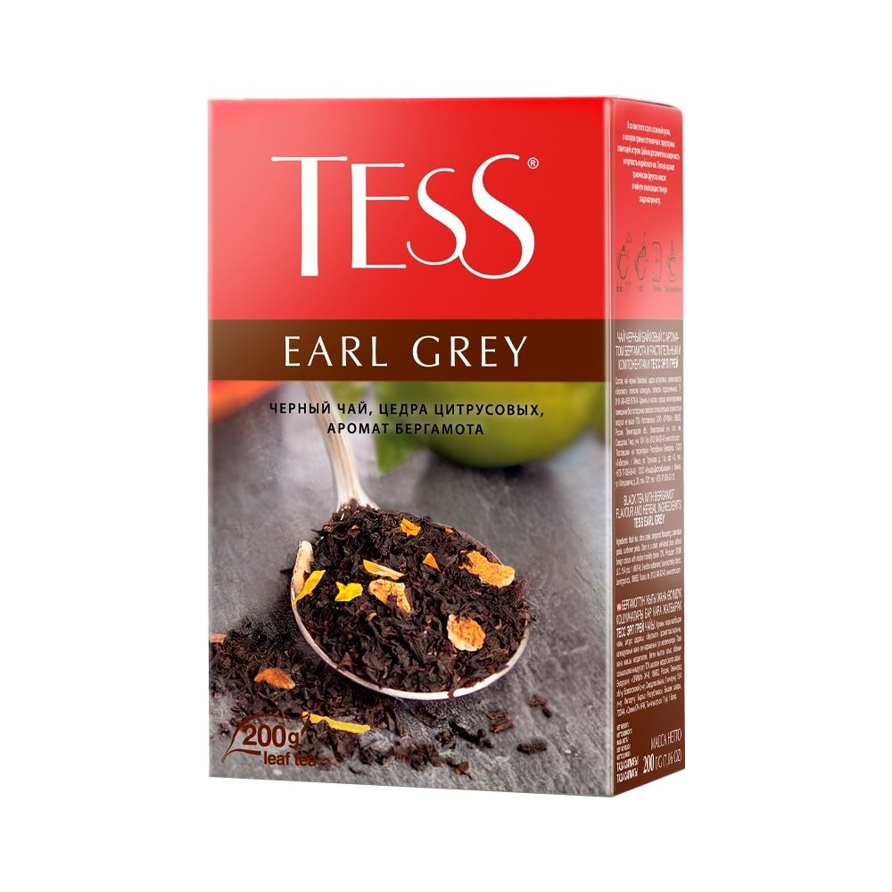 картинка Чай Tess Earl Grey 200 гр от магазина Roscafe