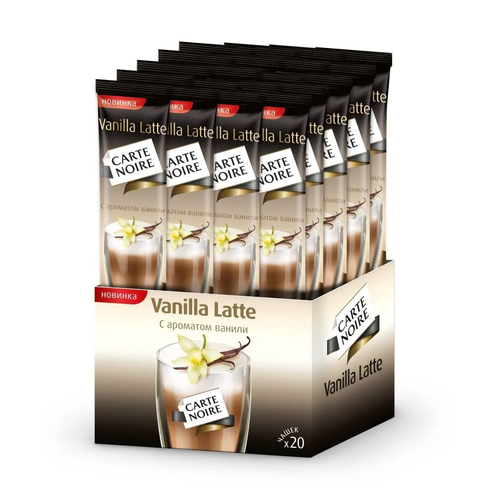 картинка Кофейный напиток Carte Noire Vanilla Latte / Ванильный Латте от магазина Roscafe